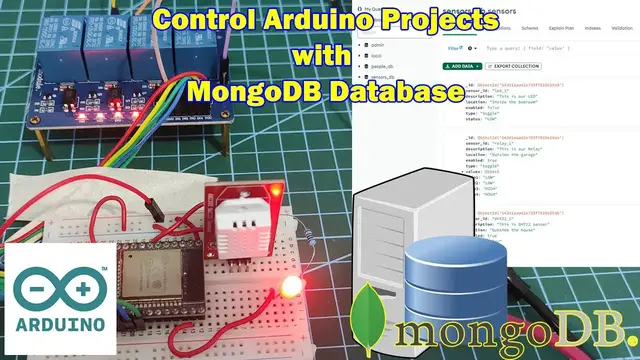 Video thumbnail for Control your Arduino IoT projects with a MongoDB database