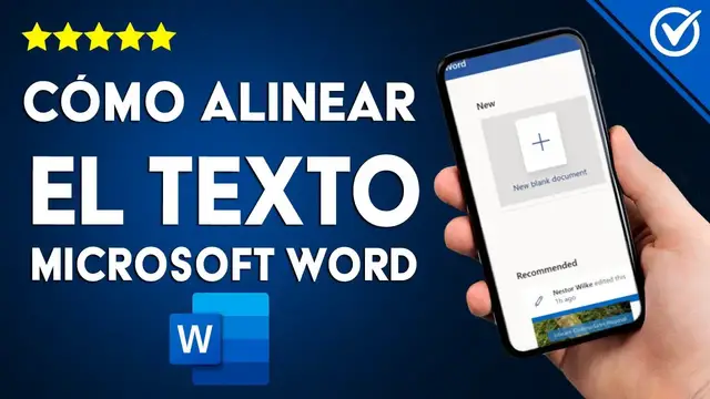 Video thumbnail for ¿Cómo alinear el texto en MICROSOFT WORD? - Conoce todos los tipos de alineación y atajos