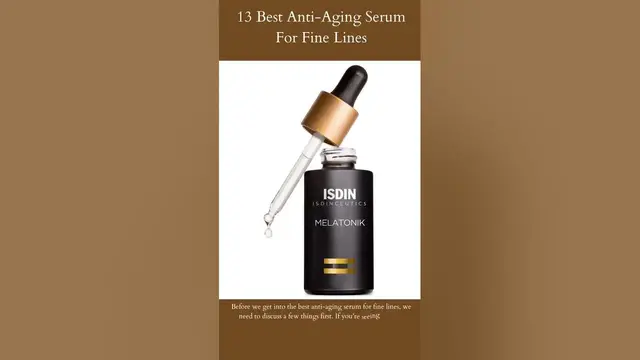 Video thumbnail for 13 Best Anti-Aging Serum For Fine Lines | ISDIN Melatonik Recovery Night Serum | Read More ...