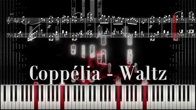 Video thumbnail for "Coppélia - Waltz" Piano Tutorial | Sheet Music | Delibes