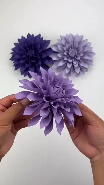 'Video thumbnail for How to Make These Paper Flowers (Step-by-Step)'