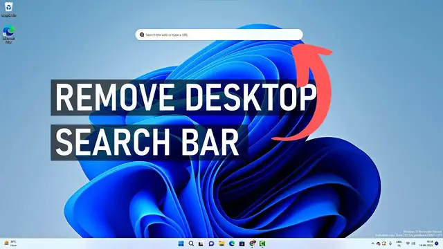 'Video thumbnail for Windows 11: How To Disable Desktop Search Bar [Build 25131]'
