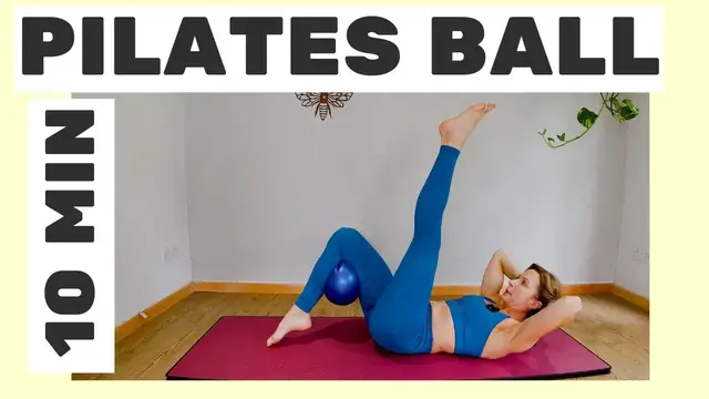 Video thumbnail for Pilates Ball Core Workout | 10 Minute Home Workout