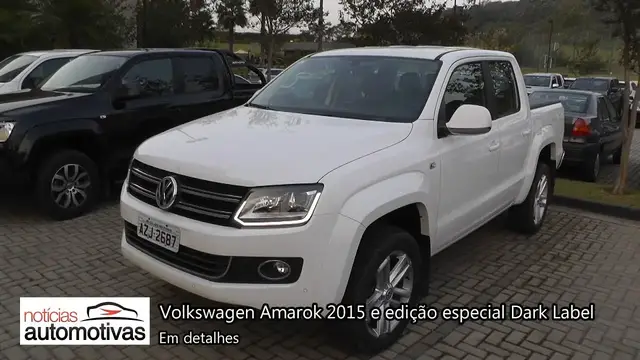 Video thumbnail for Volkswagen Amarok 2015 e Dark Label - Detalhes - NoticiasAutomotivas.com.br