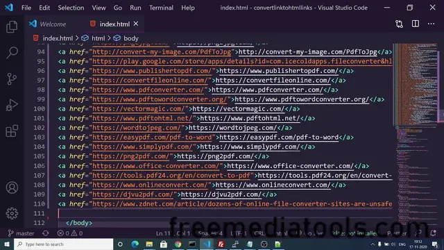 Video thumbnail for Node.js Express Convert Website URLs Links to HTML Hyperlinks Full Project in Javascript 2020