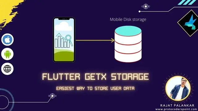 Video thumbnail for Flutter GetX Storage example  ||  Shared Preference Alternative to Store key-value data on disk