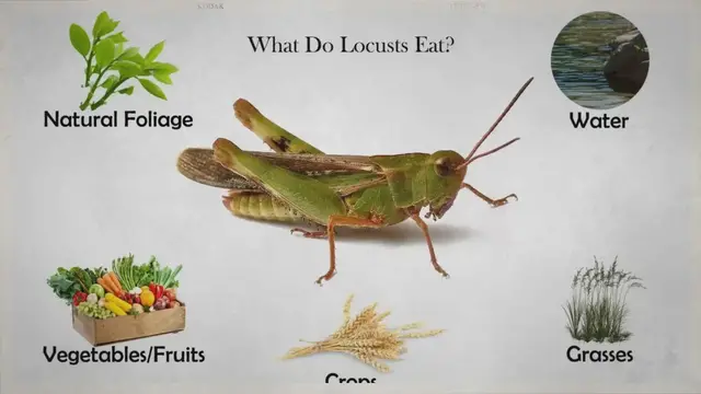 Video thumbnail for What Do Locusts Eat?