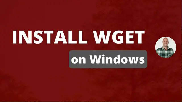 Video thumbnail for How to install WGET (on Windows) | Jcchouinard.com