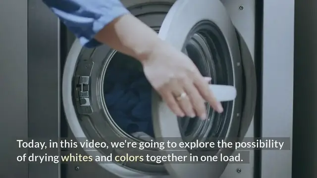 Video thumbnail for Can You Dry Whites and Colors Together?