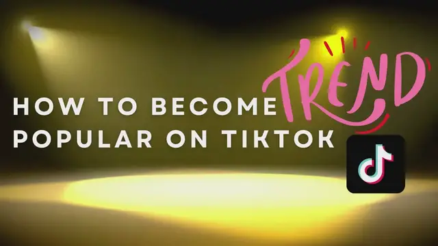 Video thumbnail for How To Become Popular On TikTok