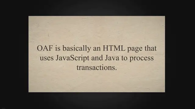 Video thumbnail for How to Enable Trace for OAF page in Oracle Apps