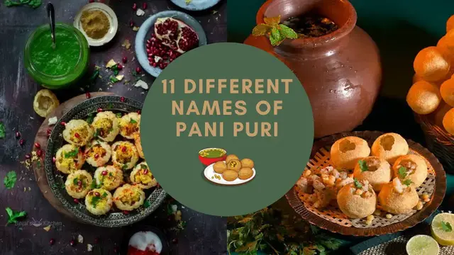 Video thumbnail for 11 Different names of Pani Puri | Golgappa, Gupchup, batashe