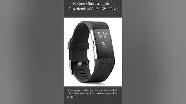 Video thumbnail for 20 Cute Christmas gifts for Boyfriend 2022 | He Will Love | A Fit bit..