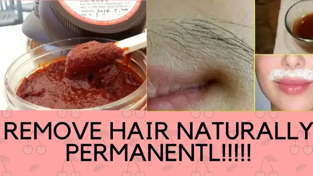 'Video thumbnail for How To Remove Hair From Face ,Hands And Legs Without Waxing - Remove Hair Permanently And Naturally'