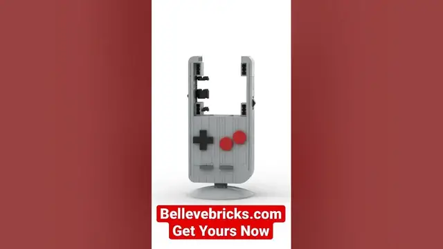 Video thumbnail for LEGO Nintendo Gameboy MOC #lego #nintendo #gameboy #legomoc #retrogaming #tetris