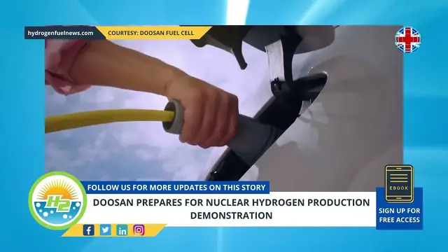 Video thumbnail for Doosan prepares for nuclear hydrogen production demonstration