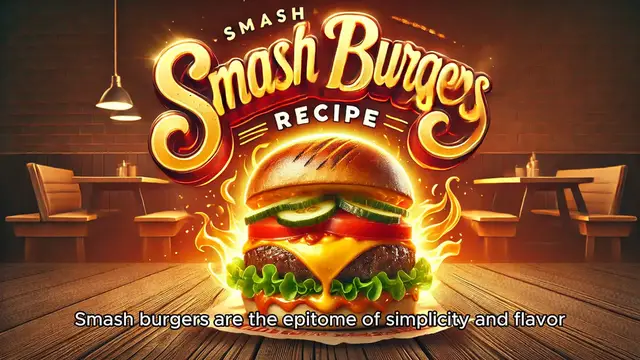'Video thumbnail for Smash Burgers Recipe'