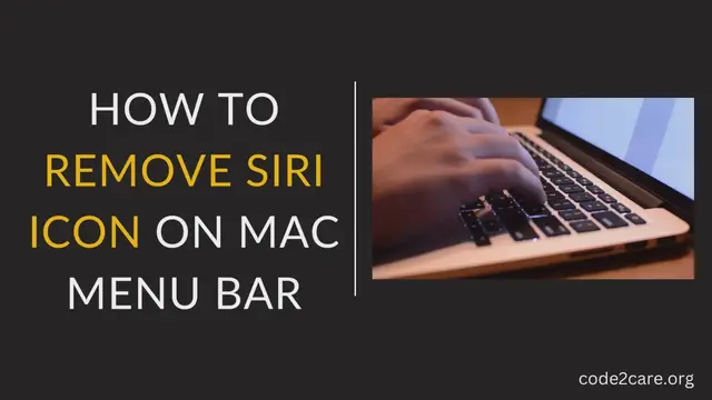Video thumbnail for How to remove Siri Icon from Mac Menu Bar (Ventura)
