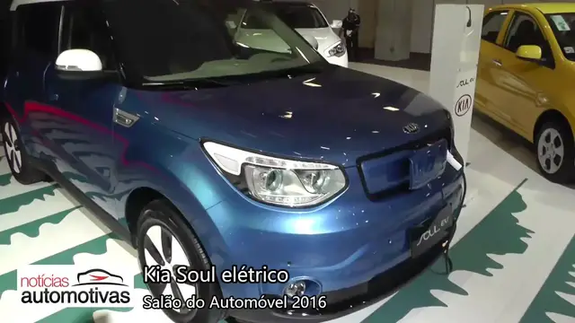 Video thumbnail for Kia Soul elétrico - Salão do Automóvel 2016 - NoticiasAutomotivas.com.br