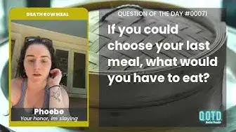 Video thumbnail for Phoebe wants kid's mac & cheese for her last meal. No basic shapes allowed!