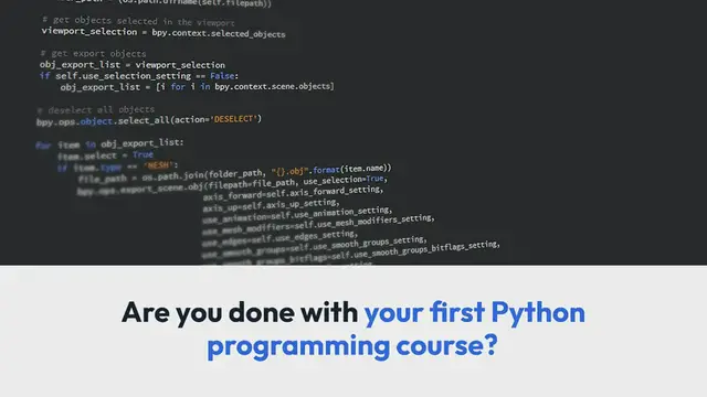 Video thumbnail for 30 Python Projects For Beginners and Advanced Learners (2023)