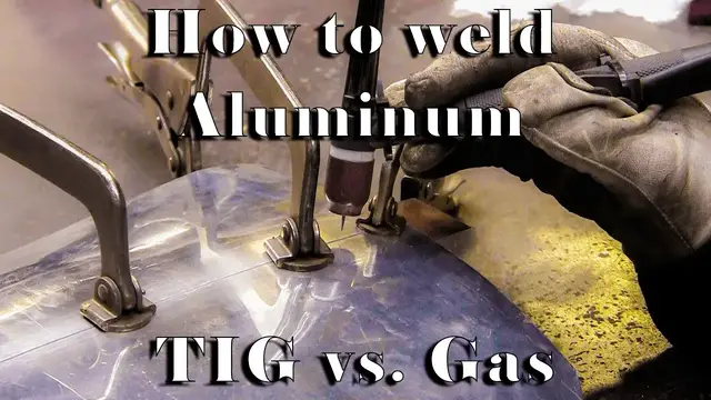 Video thumbnail for How to weld Aluminum Tig Vs. Gas