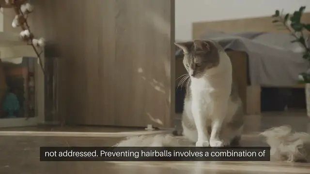 Video thumbnail for Cat Hairball Prevention Techniques