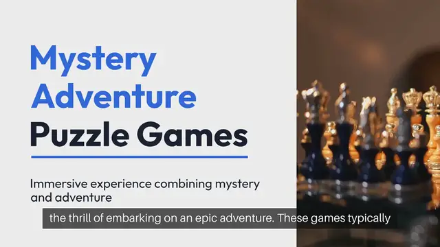 Video thumbnail for Mystery Adventure Puzzle Games