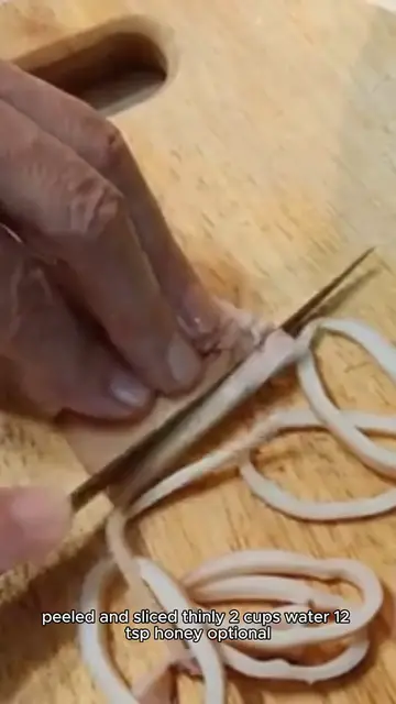 Video thumbnail for ginger tea recipe