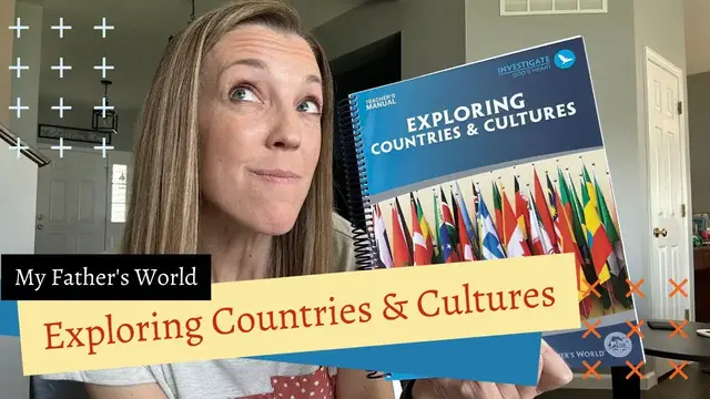 Video thumbnail for 5th & 6th Grade Homeschool Curriculum Pick || My Father's World EXPLORING COUNTRIES & CULTURES