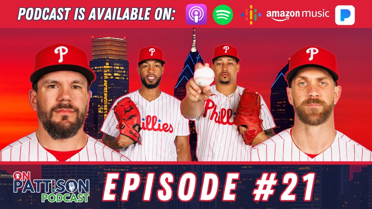Video thumbnail for OnPattison Podcast: 2026 Phillies season preview w/ Tim Kelly, Bob Cooney and Ty Daubert!