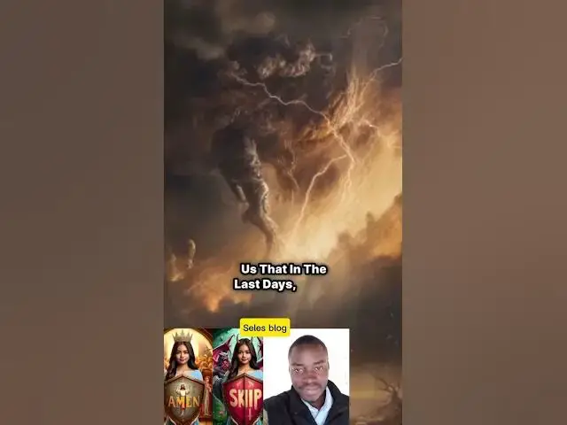 Video thumbnail for Are we living in the last days???????watch  (John Sele Philip)