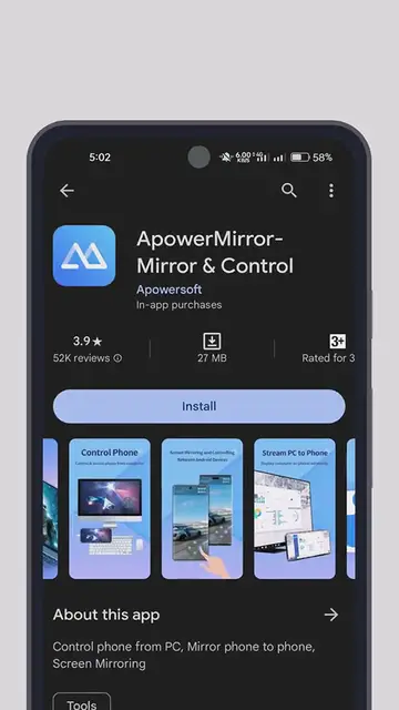 'Video thumbnail for Mirror Your Phone To PC In Seconds with ApowerMirror _ Easy Screen Sharing and More'