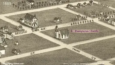 'Video thumbnail for Old Map of Flandreau, South Dakota, in 1883'