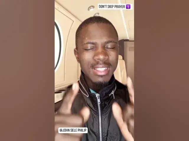 Video thumbnail for Don't Skip prayer #jesuschrist #religion #bible #johnselephilip #god #reach #religious