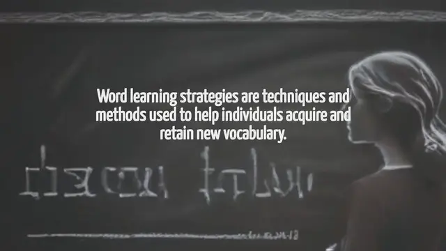 Video thumbnail for What Are Word Learning Strategies