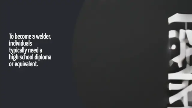 Video thumbnail for What Education Do You Need To Be A Welder