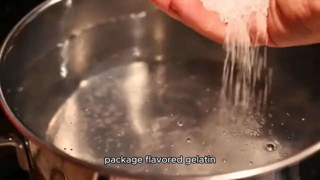Video thumbnail for jello recipe