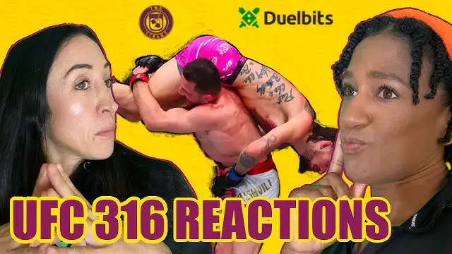 Video thumbnail for UFC 316 Merab vs O'Malley 2 Reactions w/ UFC vets Angela Hill and Jessica Penne