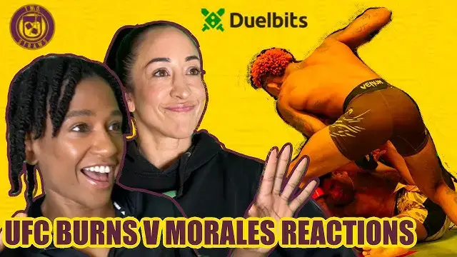 Video thumbnail for Burns V Morales Recap w/ UFC vets Jessica Penne and Angela Hill