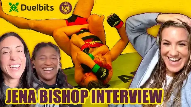 Video thumbnail for Victory lap w/ Jena Bishop after Kana Watanabe Win!