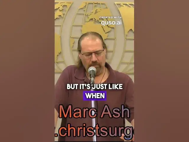 'Video thumbnail for Walk in My Shoes --Pastor Marc Ash -- Sermon in Christ Surge section youtube..com/@AshVariety'