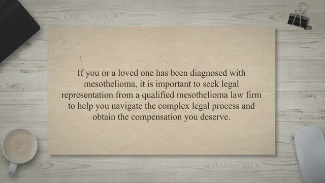 Video thumbnail for Understanding Mesothelioma and How a Law Firm Can Help: A Guide to Choosing the Right Legal Representation for Your Case