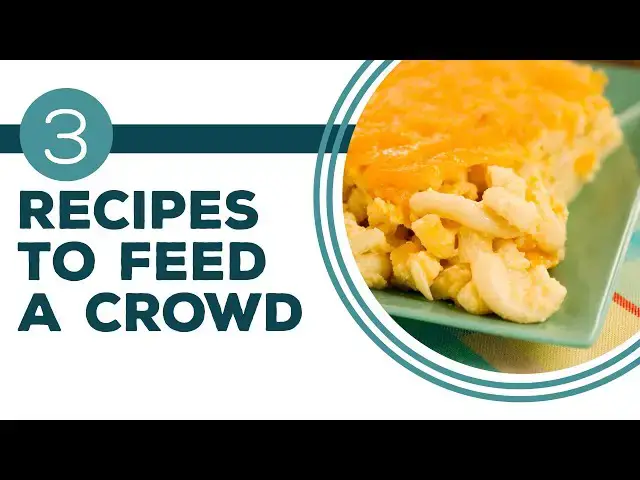 Video thumbnail for Full Episode Fridays: Firehouse Potluck Dinner | 3 Recipes to Feed a Crowd
