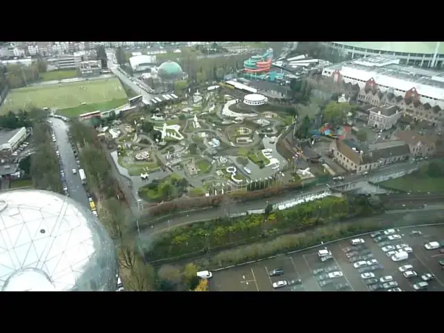 Video thumbnail for Atomium Brussels Belgium: Built for 1958 Expo