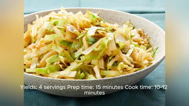 Video thumbnail for chinese cabbage recipe