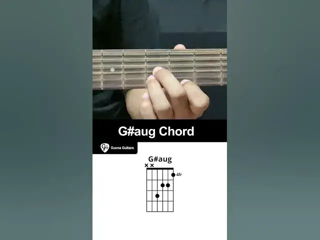 'Video thumbnail for How To Play The G#aug Chord On Guitar - Guvna Guitars'
