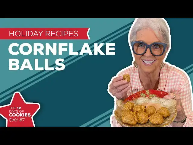 Video thumbnail for Holiday Cooking & Baking Recipes: Cornflake Balls Recipe - 7th Day of Christmas Cookies
