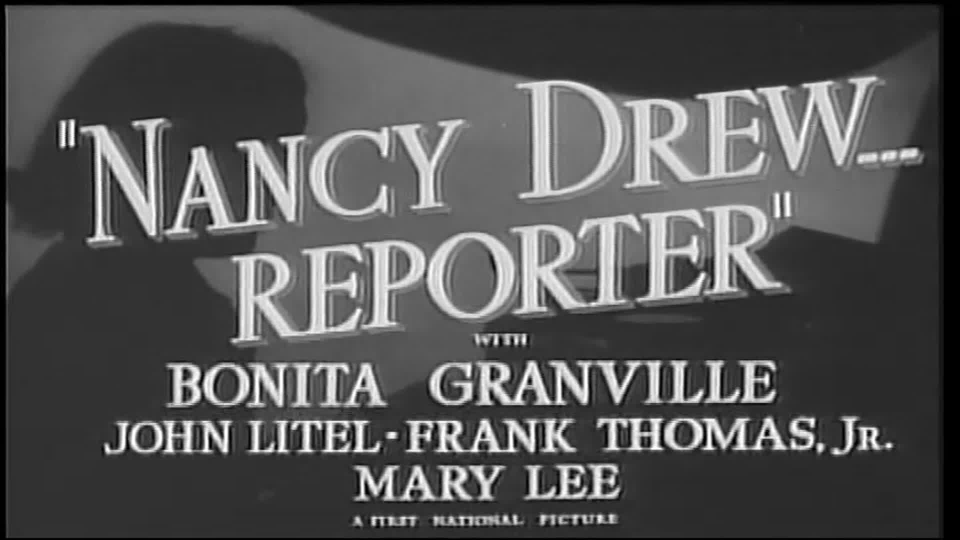 Video thumbnail for Nancy Drew, Reporter (1939)