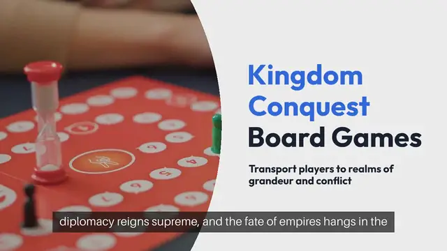 Video thumbnail for Kingdom Conquest Board Games